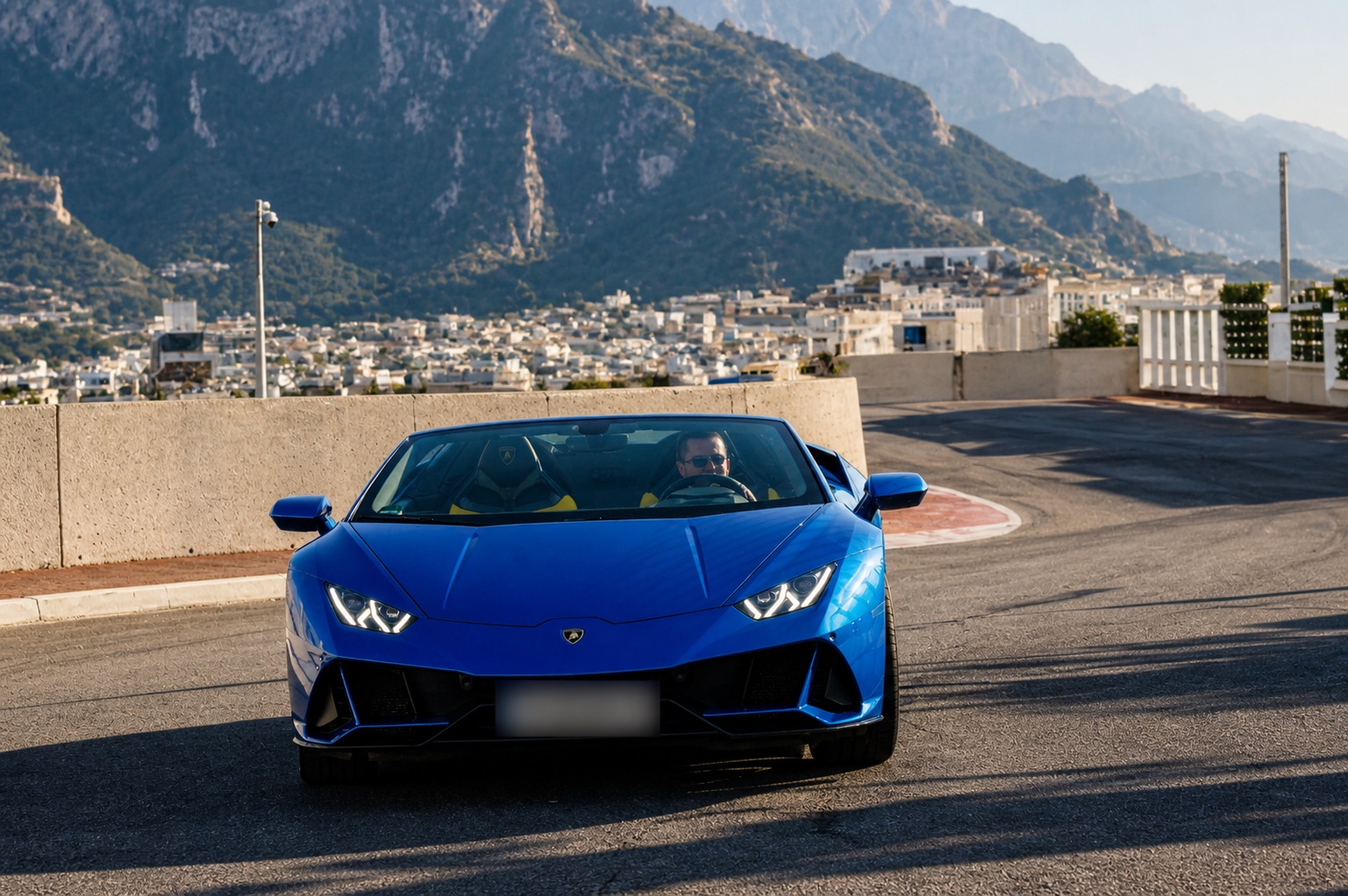 Атлантика на суперкарах, день 5: Lamborghini в горах